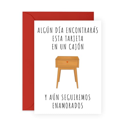 Central 23 Dulce Tarjeta De Aniversario De Bodas Para Esposo Esposa - Y AÚN SEGUIREMOS ENAMORADOS - Tarjeta De Amor Para Novio Novia - Tarjeta De San Valentin Para Pareja - Viene Con Pegatinas