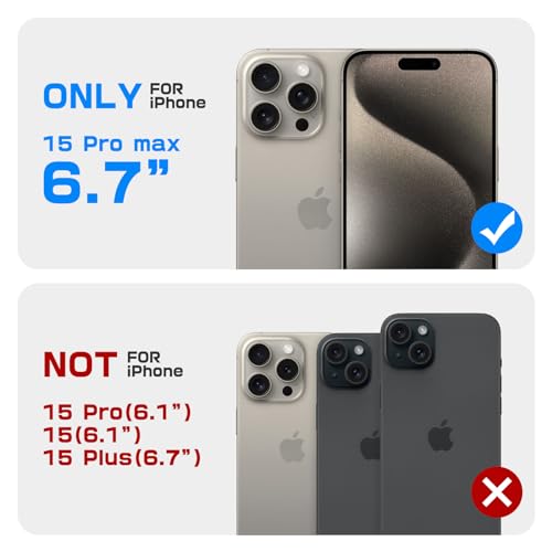 Image of SUPCASE Unicorn Beetle Mag Case for iPhone 15 Pro Max 6.7 inch (2023), Compatible with MagSafe Shockproof Protective Slim Clear Case (Gray) | Slim Clear Magnetic Phone Case,Military-Grade Drop Protection, 4X Shockproof Air Bag, Grey, Len Protection,Unicorn Beetle Mag