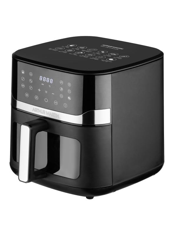 Freidora Sin Aceite Arthur Martin 10l 1800w Negra - Ampaf1800