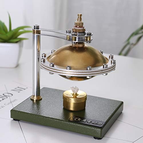 Stirling Engine Kit,pedkit Hot Air Stirling Engine Motor Model DIY Unassembled Steam Flying Saucer Full Metal Physics Science Experiment Toy Gift for Teacher Student Adult Birthday Christmas