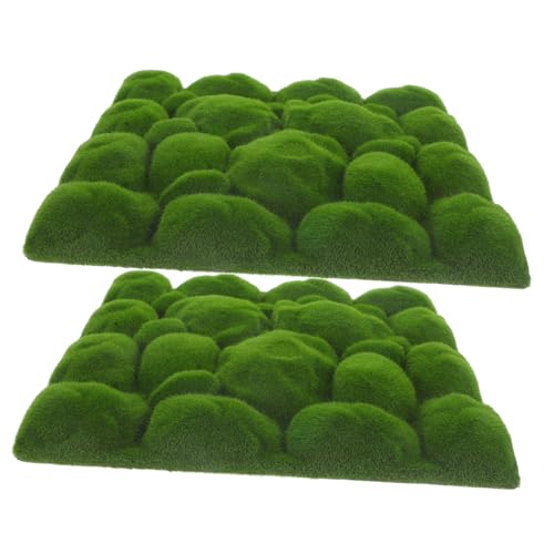 MUSISALY Artificial Fake Moss Outdoor Fake Plants Moss Wall Decor Micro Landscape Lawn for Garden Decor