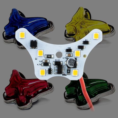 Amazon | トラック用 蝶マーカーランプ用 LEDユニット 電球色 12