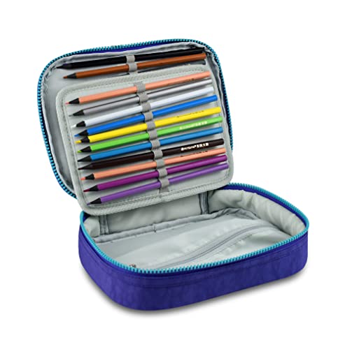 Kit Mochila Escolar Com Estojo Rebecca Bonbon RB3207 (Azul)
