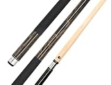 Sibote Billardqueue aus Ahornholz, Pool Billard Queue 148 cm, 13 mm Klebeleder, 19–21 oz, mit...