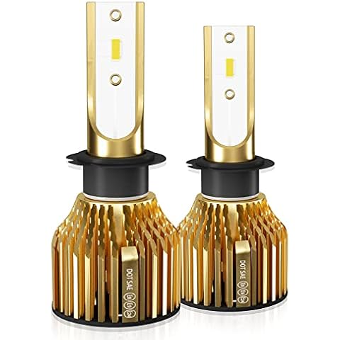 EAGLEVISION Bombilla LED H7 60W 6000LM 6000K CSP Chip IP67 Cover