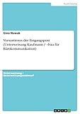  Vorsortieren der Eingangspost (Unterweisung Kaufmann / ‐frau für Bürokommunikation)