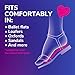 Dr. Scholl's Love Your Flats & Sandals, 3/4 Length Insoles for Women, Shoe Size 6-10: All-Day Comfort Shoe Inserts for Women with Arch Support, Metatarsal Foot Pads, Relieves Shoe Discomfort