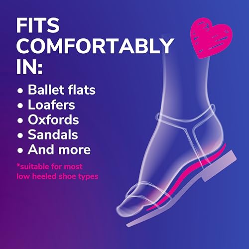 Dr. Scholl's Cushioning Insoles for Flats and Sandals, All-Day Comfort in Flats, Boots, (for Women's 6-10)