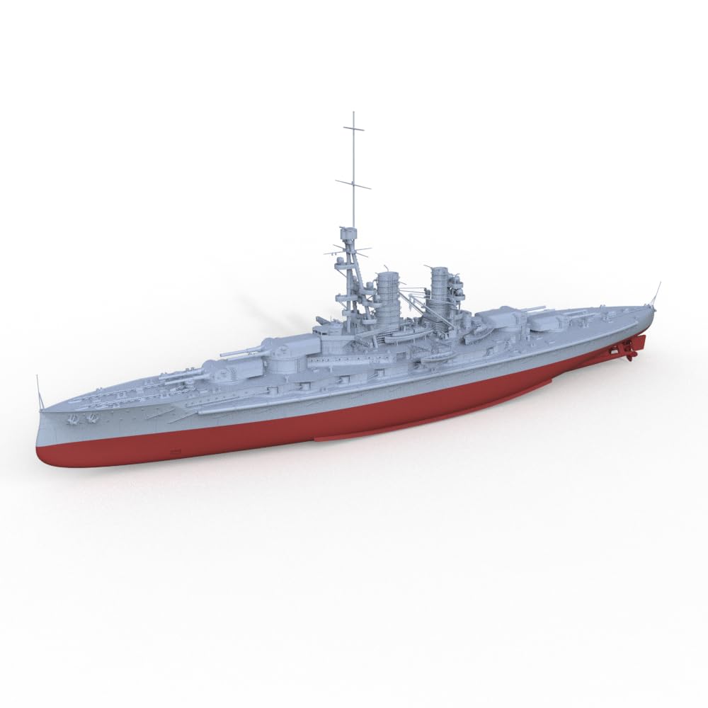 MRY-SFW SSC200587-A 1/200 zestaw do budowy modelu wojskowego SMS Kaiser pancernik segmentowy kadłub