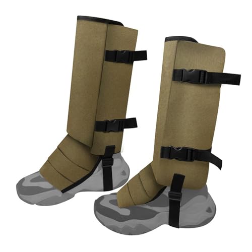 Guêtres de jambe imperméables et réglables pour randonnée et camping - 7