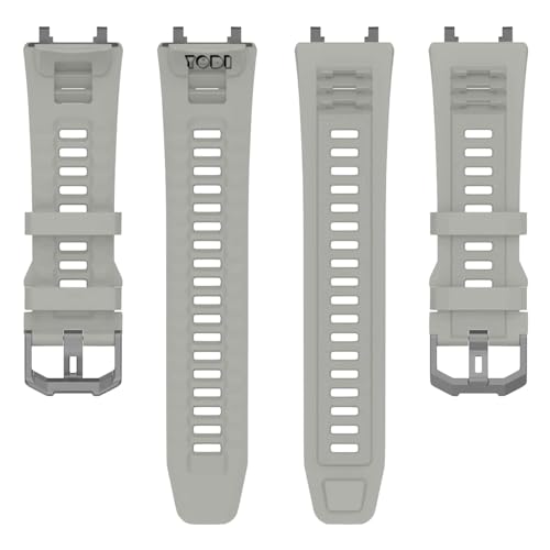 Image of YODI Strap Band Compatible with Amazfit T-Rex 2 Smartwatch Only Soft Silicone | Nylon | Chain | Leather Watch Straps with Installation Adjuster Tool For Amazfit TRex 2
