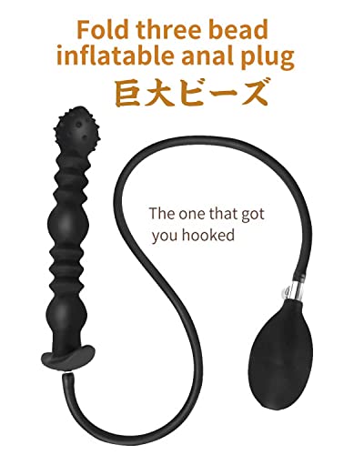 アナルビーズアナルプラグアナルディルド膨らむアナルポンプ巨大ディルド あなる 男性アナルバルーン14cmあなるぷらぐ 開発 初心者あなる拡張器具エアーポンプ式拡張極太ディルド 直径10cm以上初心者多用途sex toys女性 for women外出用可 - 画像4