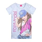 models gesucht berlin  Top Model Mädchen T-Shirt, blau, Größe 152, 12 Jahre