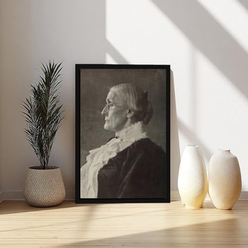 Impression sur toile Susan B Anthony tableau civil pour bureau 40x61cm