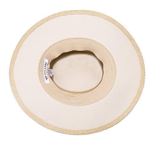 Dockers Men's Straw Fedora and Panama Hat