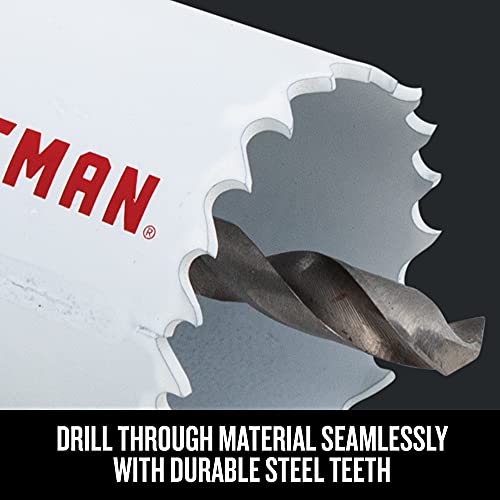 Craftsman Hole Saw Kit, Bi-Metal Set, 7-Piece (Cmah1Set7) #TOP4