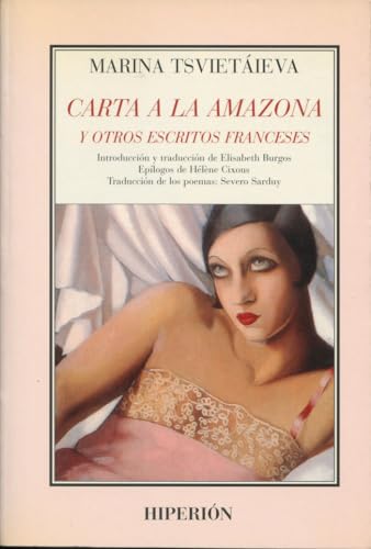 Portada de Carta a la Amazona y otros escritos franceses