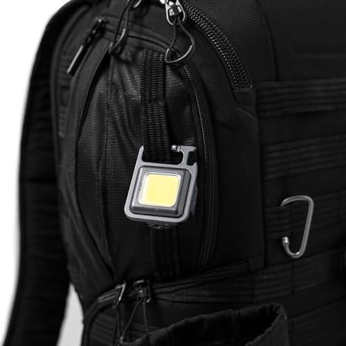 Travelon Conjunto de 2, lanterna multiferramenta COB, Preto, Conjunto de 2, lanterna multiferramenta