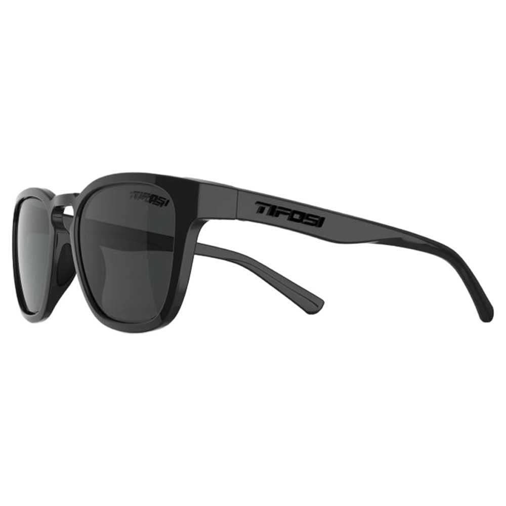 Tifosi SMIRK SUNGLASSES FOR CYCLING AND SPORTS WITH UV PROTECTION SHATTERPROOF POLYCARBONATE LENS, BLACKOUT SMOKE WITHOUT MIRROR