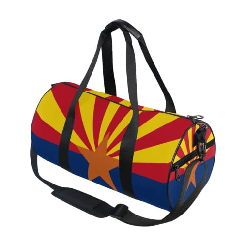 Bolsa de gimnasio de Arizona redonda para entrenar y viajar con comodidad total