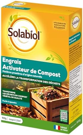 Solabiol Engrais Activateur De Compost - Prêt A l'emploi - 900g -...