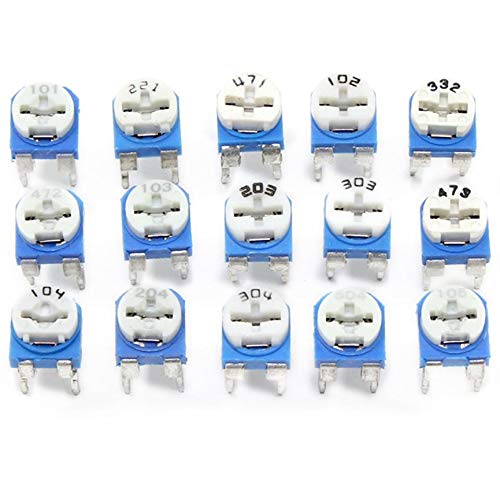 Capacitores eletrolíticos ajustáveis ​​Kit in a box Kit eletrônico DIY Kit de ajuste fino horizontal