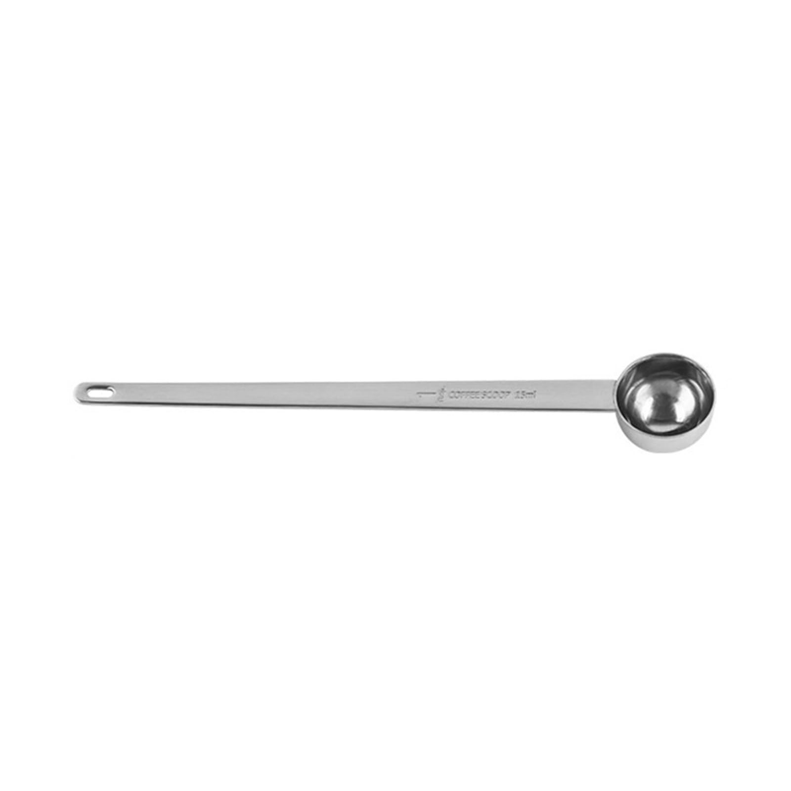 MICFENY 304Stainless Steel Long Coffee Spoon Measuring Spoon 10ml/15ml/20ml/25ml/30ml Kitchen Tool for Accurate Measurement