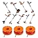 Produktbild Ersatz Rasentrimmer - Trimmer Spule Ersatz Spool Linie 10ft Rasentrimmer Edger String Spool Line Ersatz, Fit für Worx WA0010, 8 STK