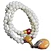 Produktbild Tibet Buddhismus Armband 108 Weiß Bodhi Gebetskette Anhänger Armband Halskette