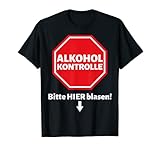 Herren Lustiges Bier Alkohol Schnaps Saufen Männer Party Spruch T-Shirt