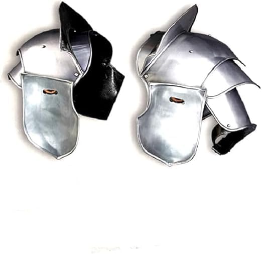 Medieval Steel Cuirass Armor with Pauldrons & Fauld Handmade Knight Torso Armor for LARP, Cosplay & Reenactment