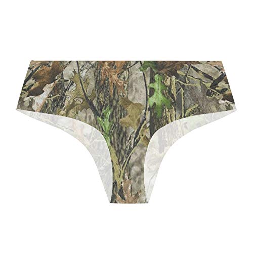 Slhfpx mossy oak camo in grande womens hipster panties seamless l…