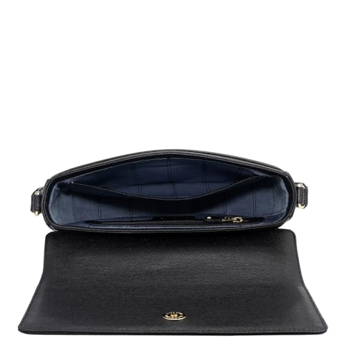 Image of Da Milano Small Leather Shoulder Bag (LB-OR-3027)