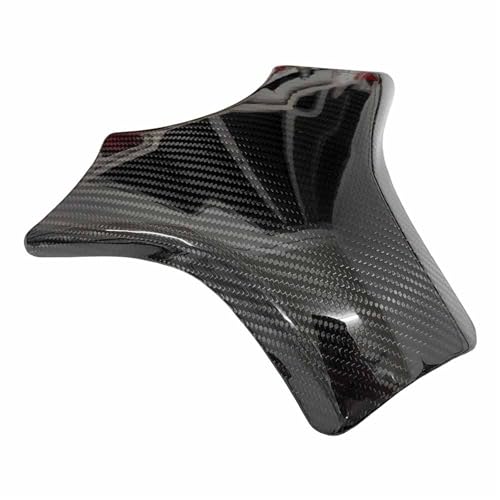 Garniture de couvercle réservoir Triumph Street Triple 765 en véritable fibre de carbone