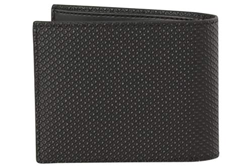 Lacoste Men's Chantaco Small Billfold & Id Case, Black, One Size #TOP1