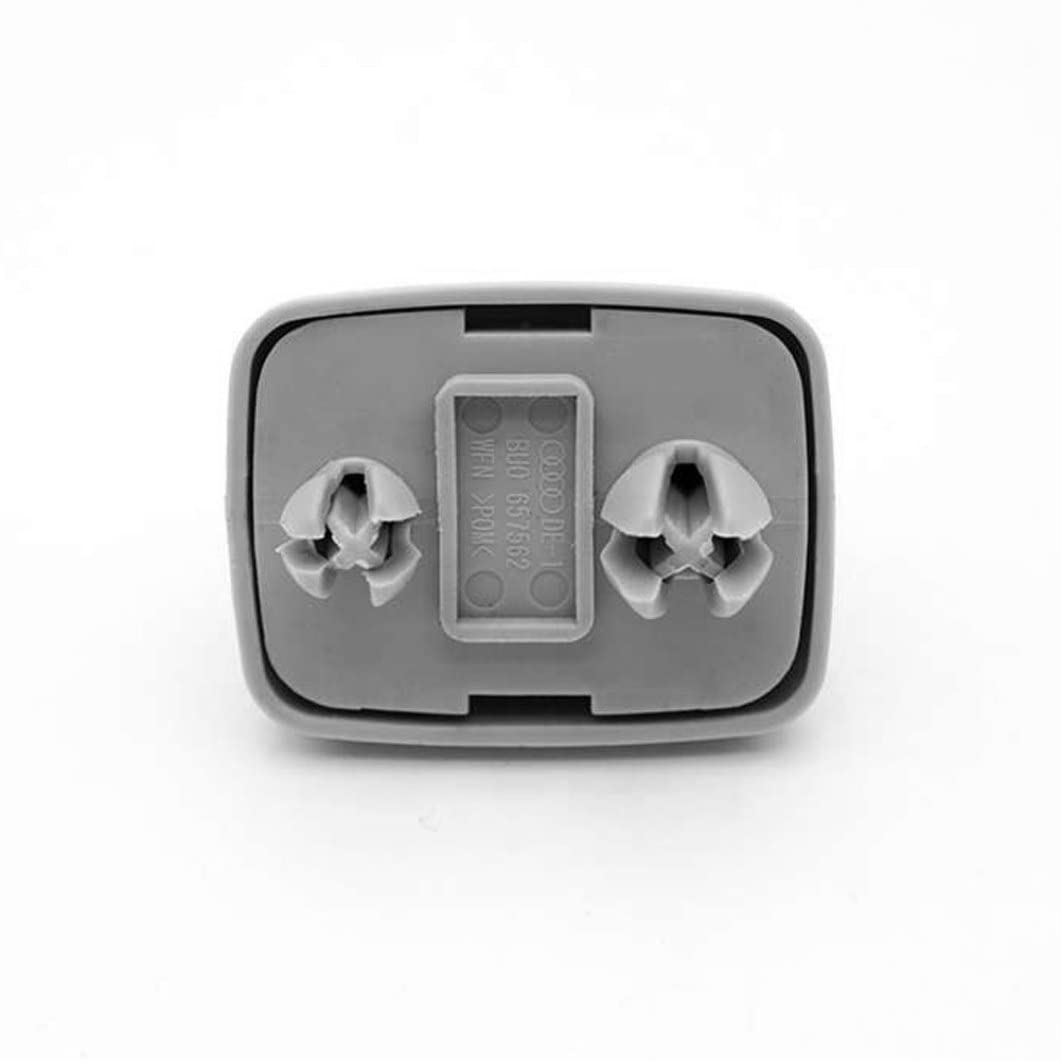 Gancio Per Visiera Auto Compatibile Con Audi A3 A4 A5 Q3 Q5 - Grigio, Plastica