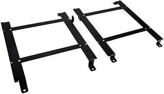Areyourshop Low Mount Tensile Steel Racing Seat Brackets for Corvette C5 1997-2004 - Direct Fit Sliders