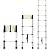 HYCHIKA Telescoping Ladder 14.5 Ft, Extension Collapsible Aluminum Ladder with Stabilizing Bar, Multi-Button Retraction for Home, RV, Roof, Loft, Painters, Camper, Indoor & Outdoor, 330 Lbs Capacity