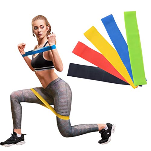 Rhome Resistance Loop Bands - Latex Resistance Exercise Bands for Home Gym Workout and Stretching Yo Rhome Resistance Loop Bands - Latex Resistance Exercise Bands for Home Gym Workout and Stretching Yo