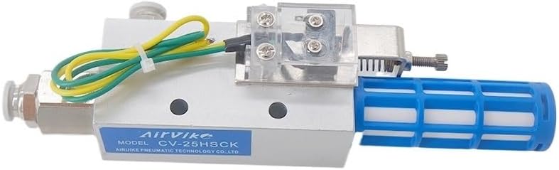 Vacuum Generator With Switch CV-10/15/20/25 HSCK Negative Air Pneumatic Part Control Valve With Joint(CV-10HSCK-6MM)