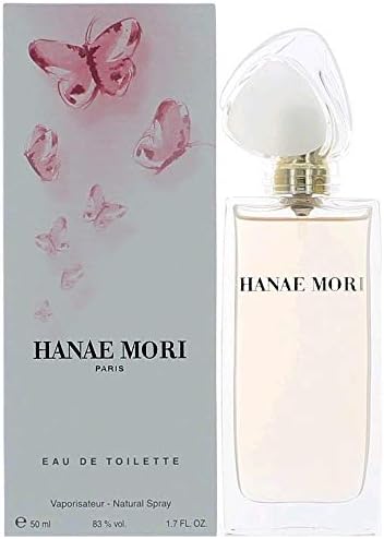 Hanae Mori Eau De Toilette Spray for Women, 1.7 Ounce