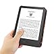 VOVIPO Slimshell Hülle für den brandneuen Kindle 6 Zoll 2022/2024,Schutzhülle für Kindle 2024 6 Zoll-Marble Blue