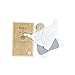 Kaloo - Petit Pas - Doudou Ourson en Coton Bio 20 cm, K969592, Gris