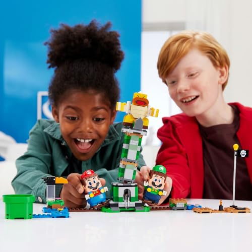 Image of LEGO 71388 Super Mario Tilting Tower with Sumo Brother Boss - Expansion Set, Buildable Kids Collectable Toy Gift Idea