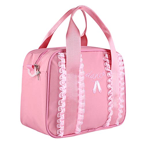Sac de ballet pour filles sac à main bandoulière rose de danse