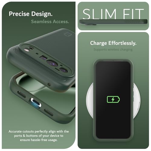 Image of TUDIA MergeGrip Magsafe Compatible for Pixel 10 Pro XL Case - Pine Green