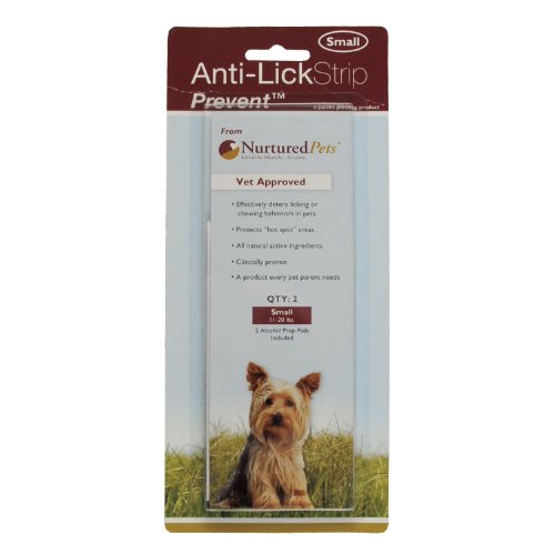 Nurtured Pets AntiLick Strip Prevent Small (Pack of 6)