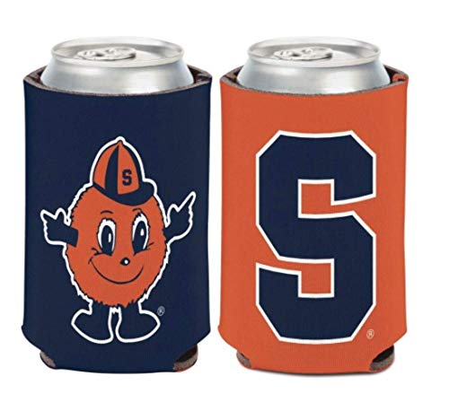 WinCraft NCAA Syracuse University Orange 1 Pack 12 oz. 2-Sided Can Cooler