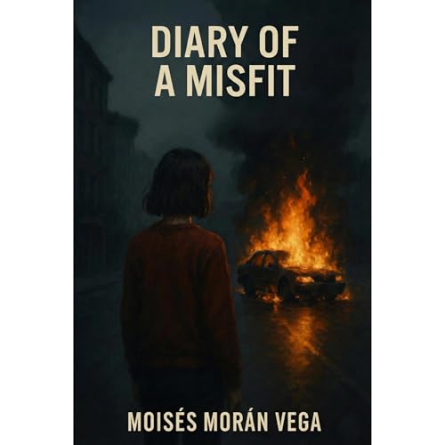 Diary of a misfit Audiolibro Por Mois&eacute;s Mor&aacute;n Vega arte de portada