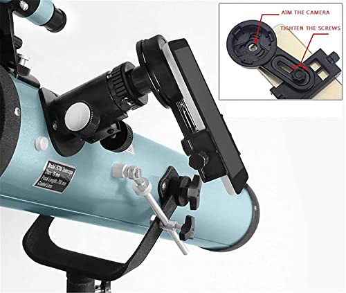 Image of Reflector Telescope Model F70076 Astronomical Telescope- HD Precise Optics -(with Full Size Stand-for)